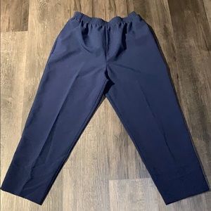 Alia Petite slacks. Size 12P. Navy blue